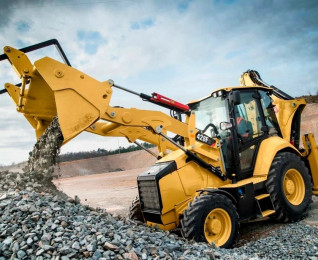 Экскаватор-погрузчик CAT 428