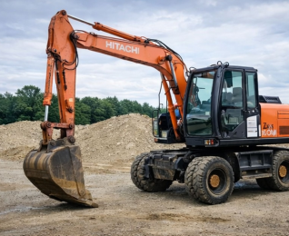Полноповоротный экскаватор Hitachi ZX160W