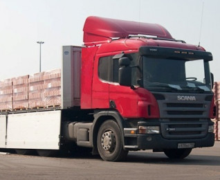 Шаланда Scania 12 м, грузоподъемность 20 тонн